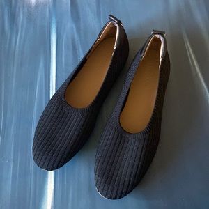 Everlane Ribbed fabric ballet flats Sz. 10
